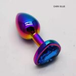 Stainless Steel Hearted multicolor Plug 2