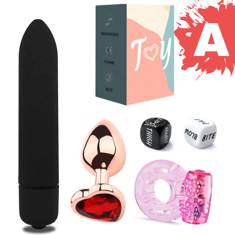 5Pcs Couple's Pleasure Kit - Intimate Affairs 5Pcs Couple's Pleasure Kit - Intimate Affairs
