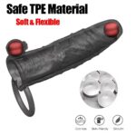 Vibrating Telescopic Penis Sleeve -2