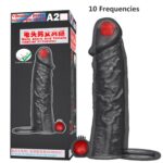 Vibrating Telescopic Penis Sleeve -21