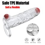 Vibrating Telescopic Penis Sleeve -9