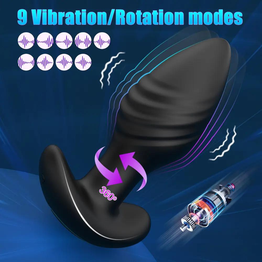 360 Rotation APP Butt Plug-1