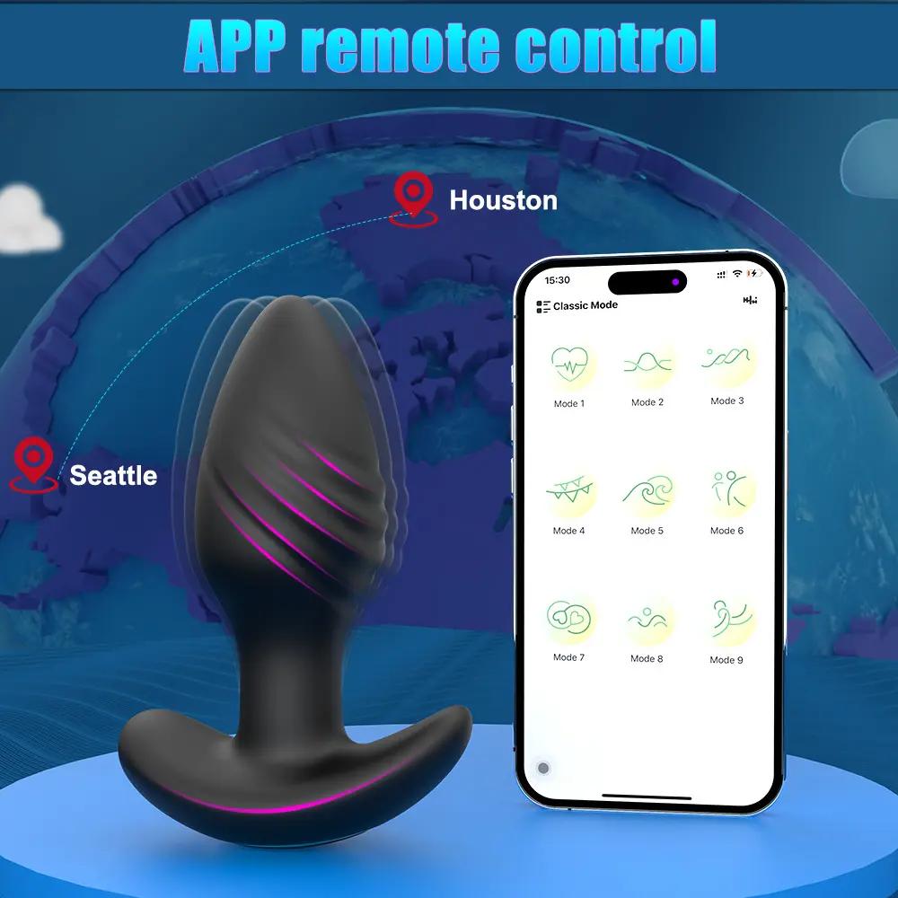 360 Rotation APP Butt Plug-2