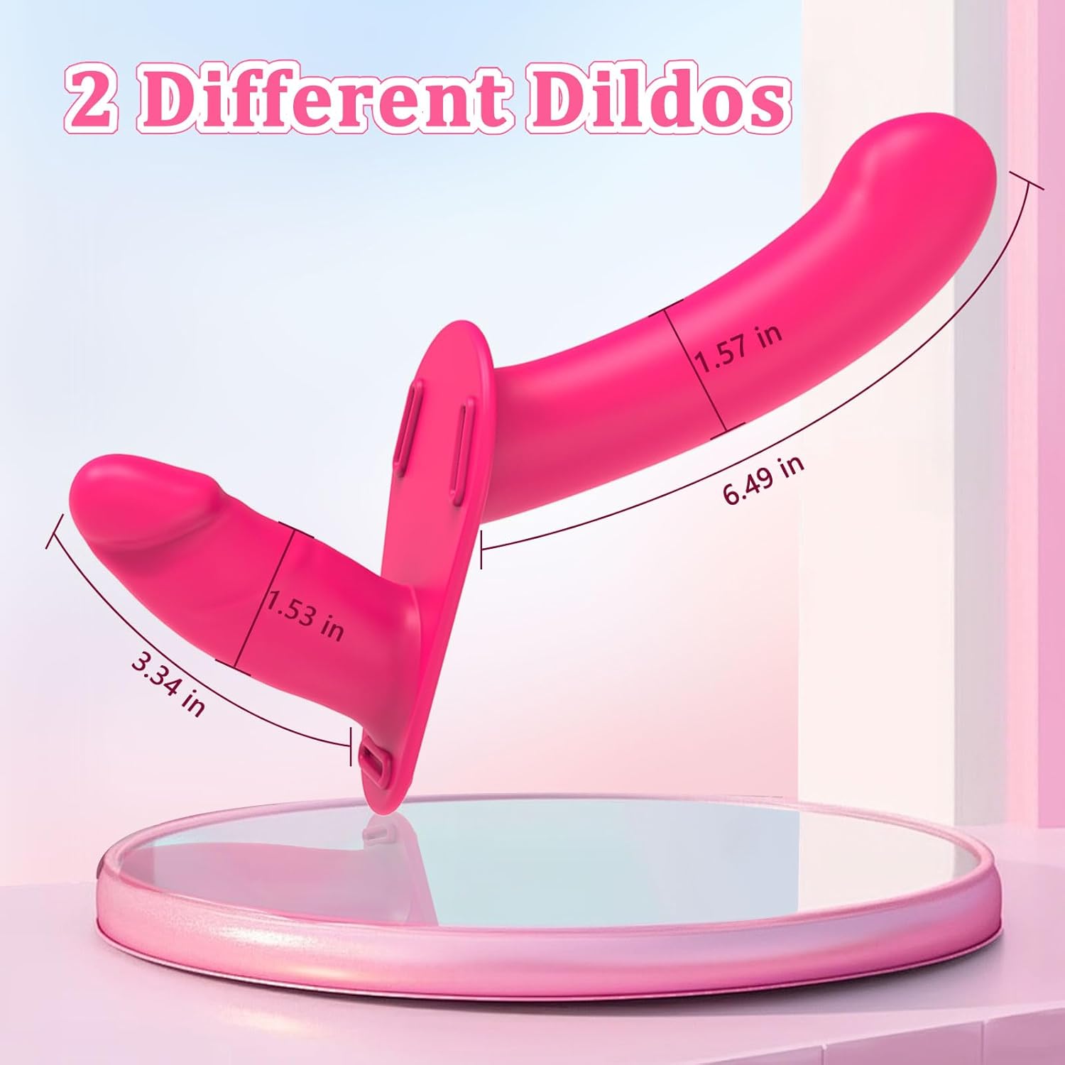 Double Penetration Strap On Dildo – 12