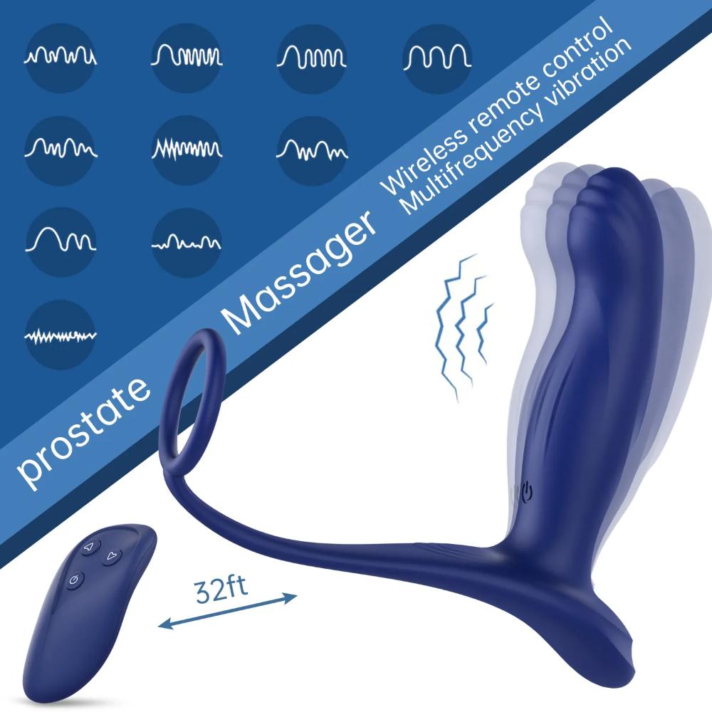 Blue Prostate Massager -1