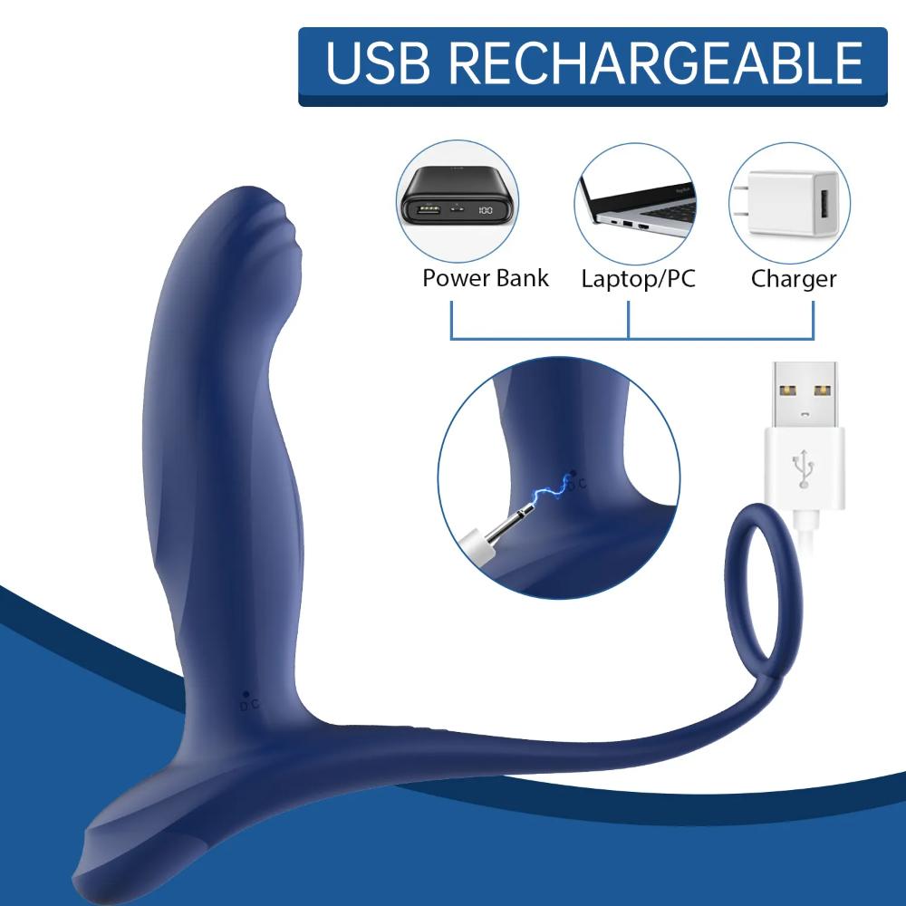 Blue Prostate Massager -2