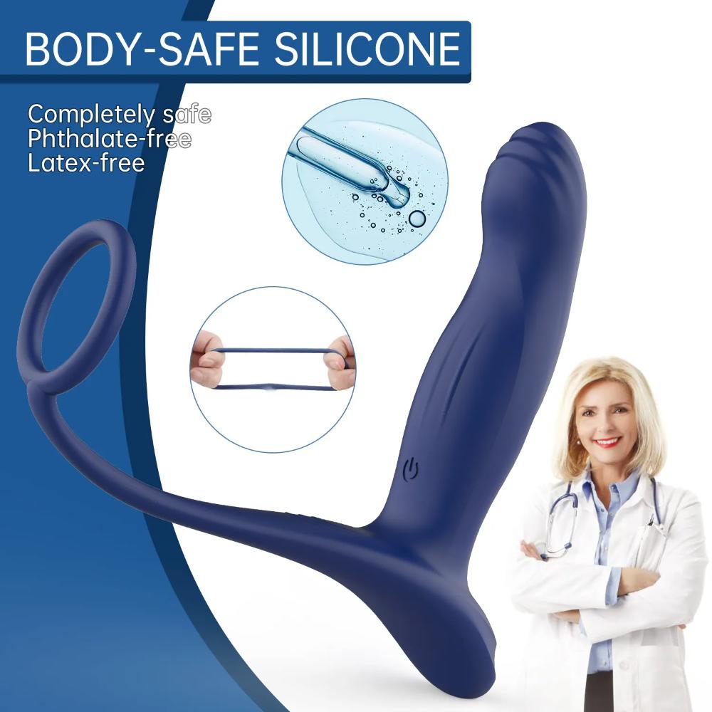 Blue Prostate Massager -4