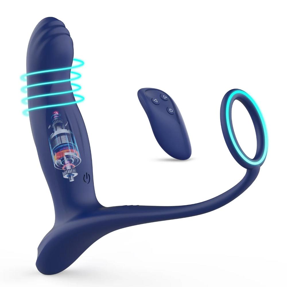 Blue Prostate Massager