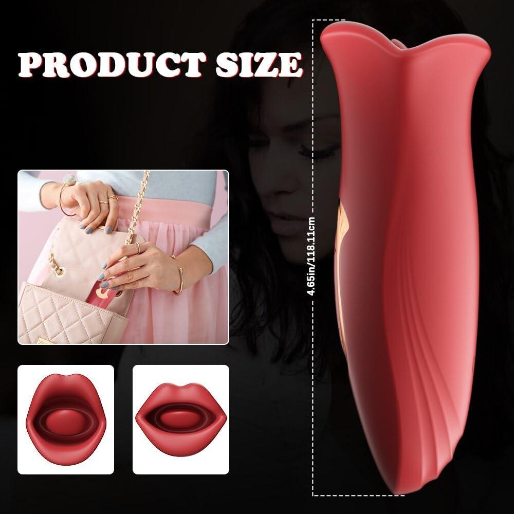 Mouth Biting Red Vibrator -3